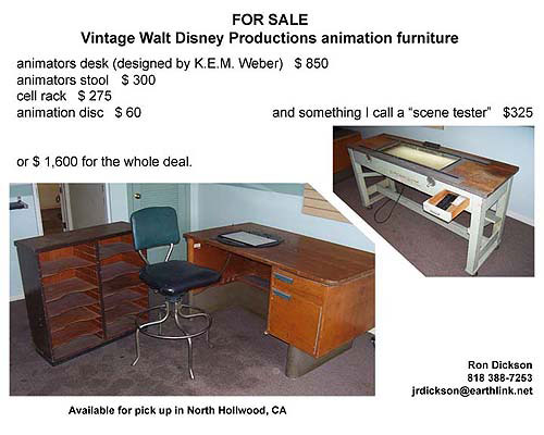 Vintage Animation Furniture For Sale The Drawing Club