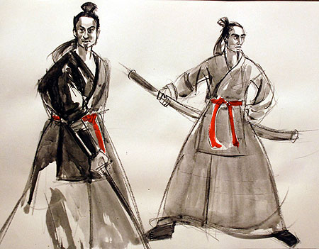 Samurai 2010, photo and artwork – The Drawing Club