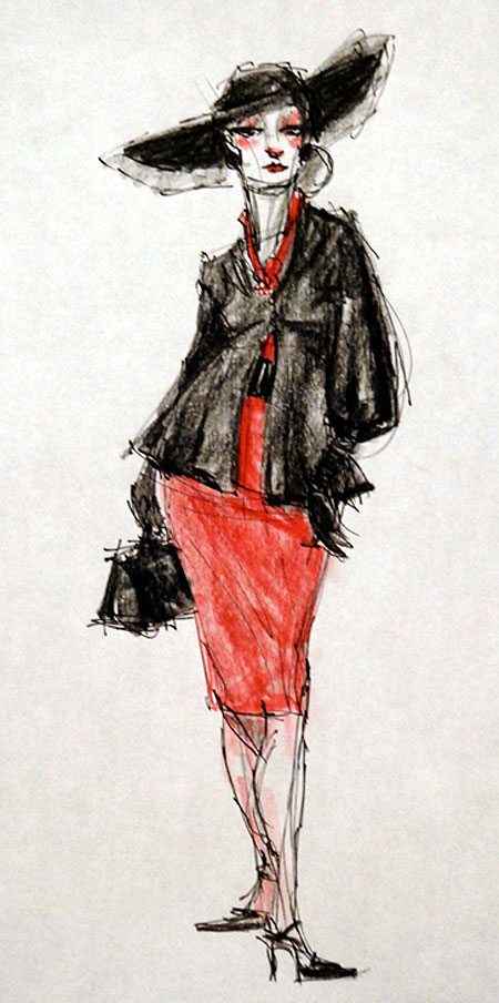 French Fashion theme photo and artwork – The Drawing Club
